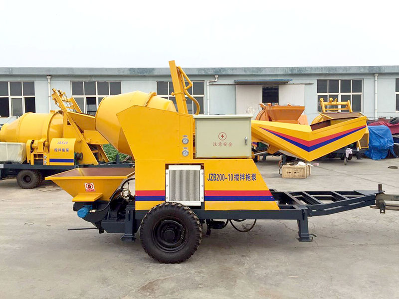 concrete mixer pump manufacturers