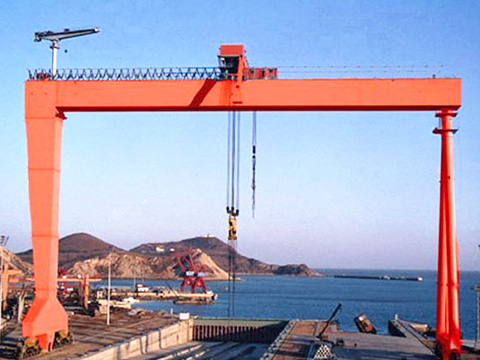 ship building gantry crane of Weihua sale 