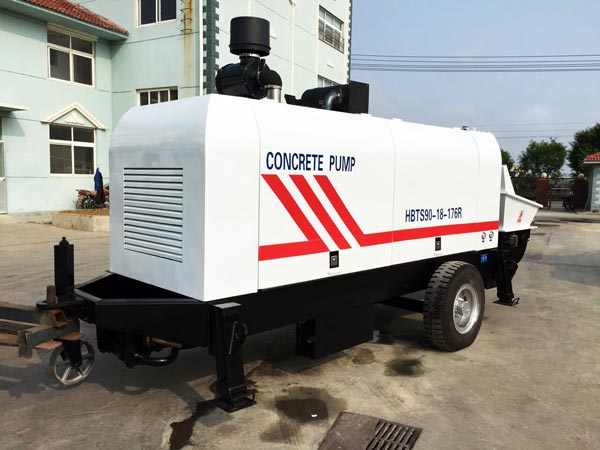 mobile concrete pump