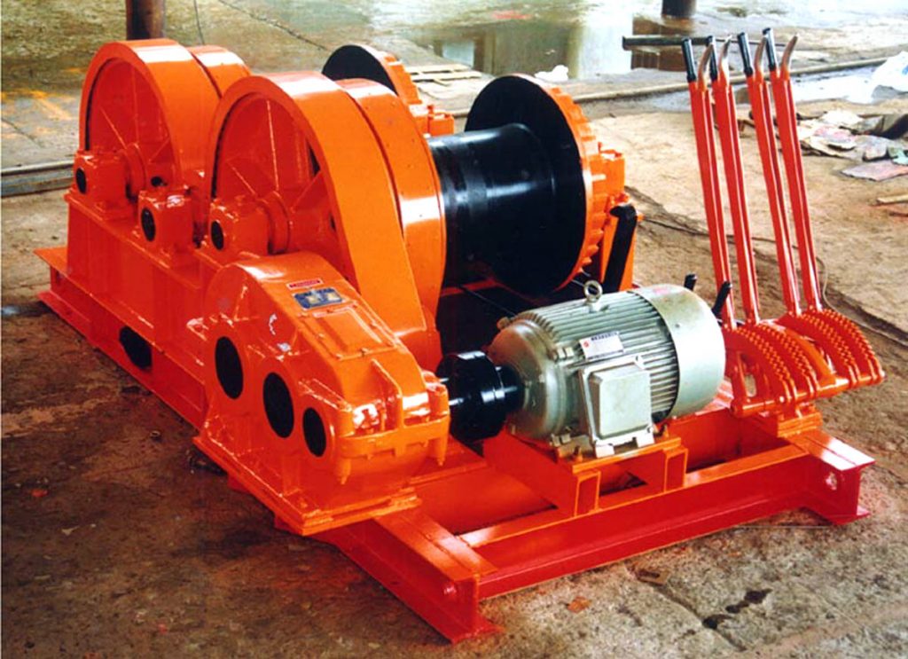 220V Elecrtic Piling Winch