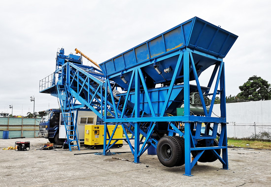Mobile Concrete Batching Plant Manufacturer