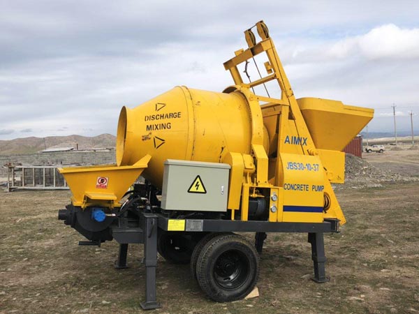 ABJZ30D electric concrete mixing pump