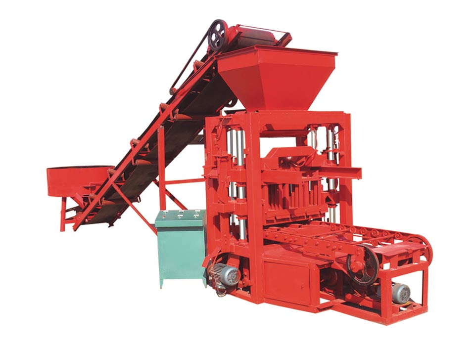 ABM-4SE concrete block making machine