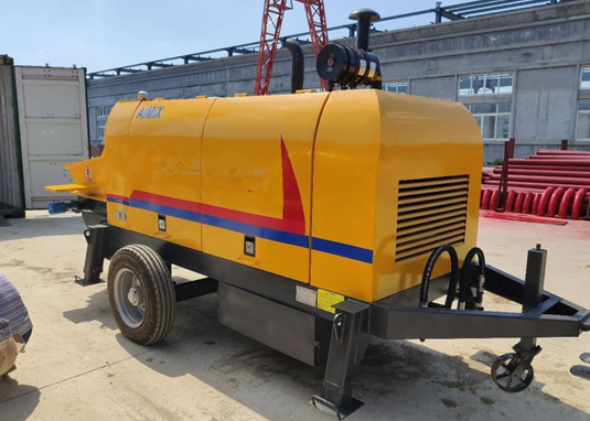 concrete pump trailer 