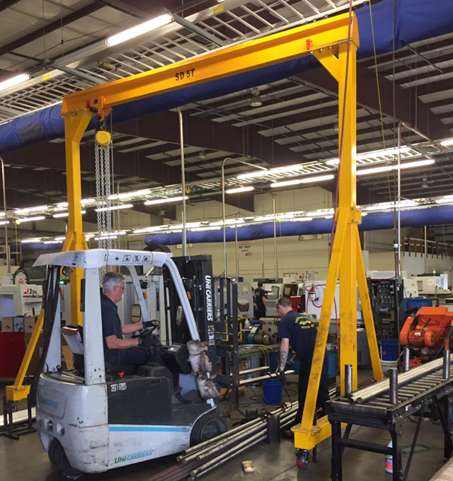 5ton portable gantry crane