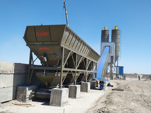 Stationary Concrete Batching Plant