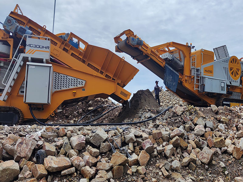 rock crusher machine