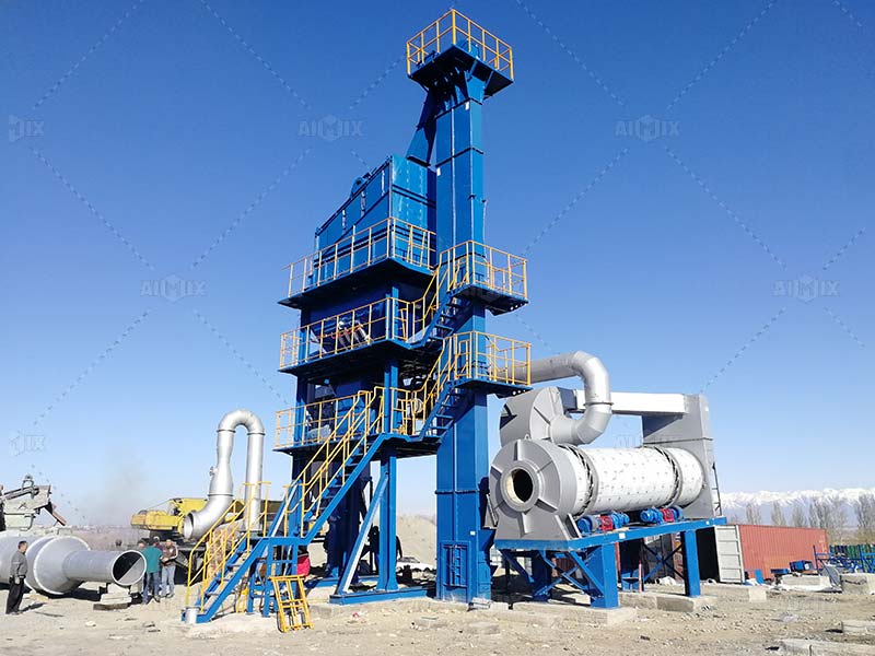 Setup Asphalt plant