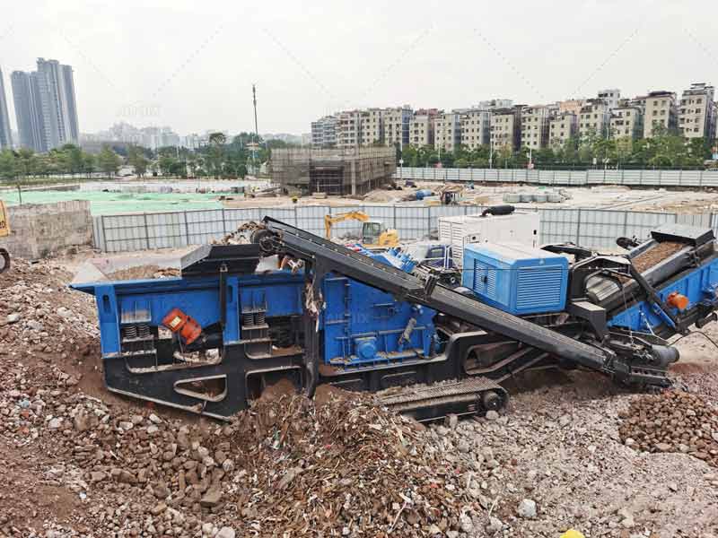 Construction Waste Crusher Plant