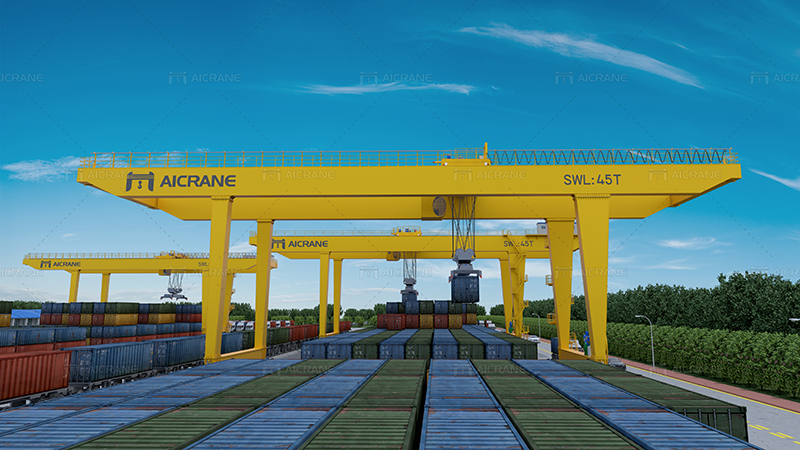 Rail Mounted Gantry Crane