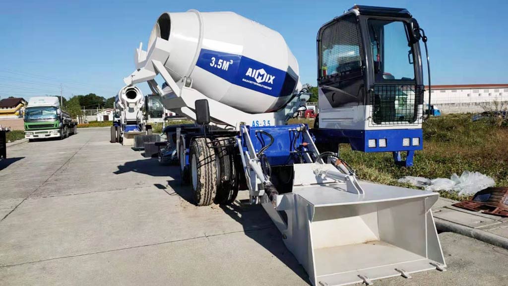 Concrete Mixer Self Loading Ghana