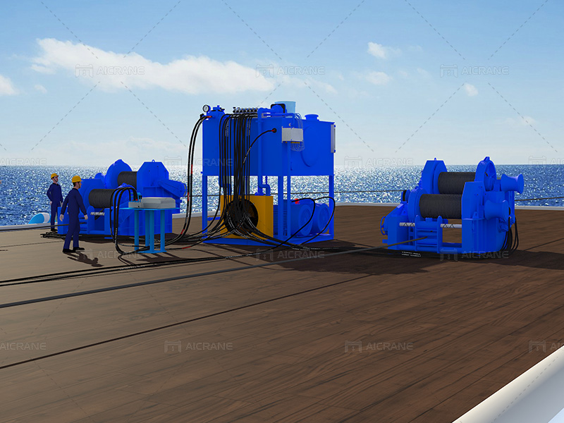 Hydraulic Marine Winches