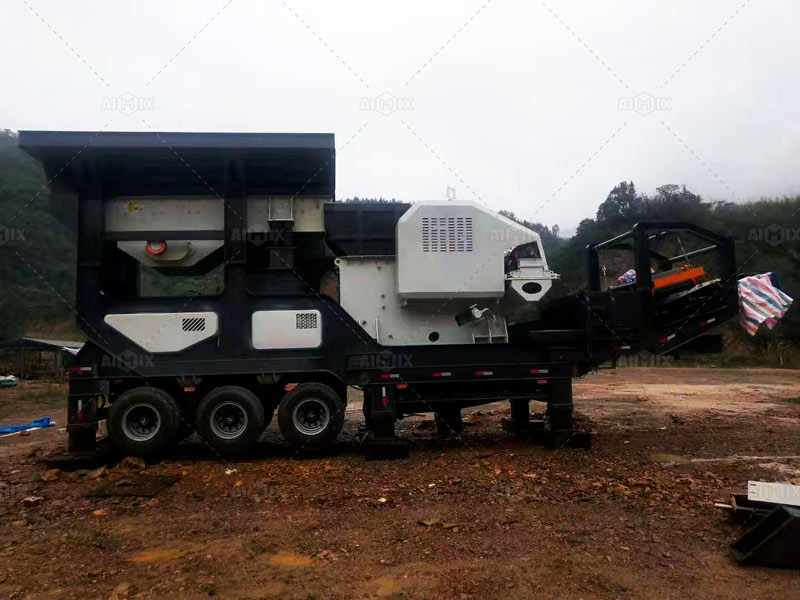 Mobile Rubble Crusher Plant