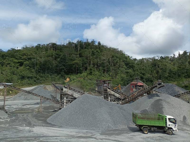 Stationary Stone Crusher Plant