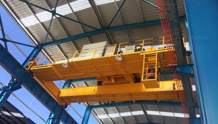 double girder top running overhead crane