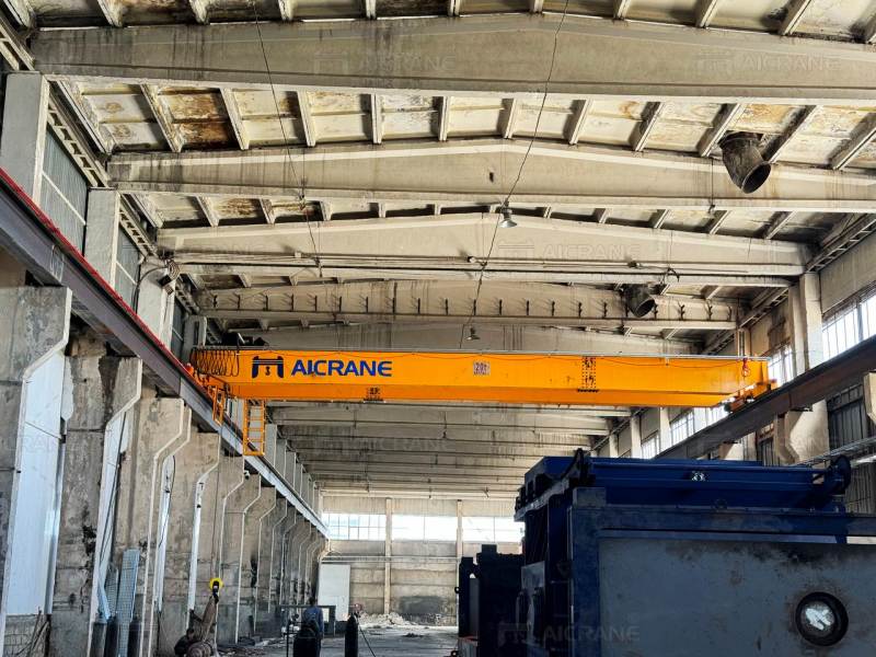 top running double girder crane
