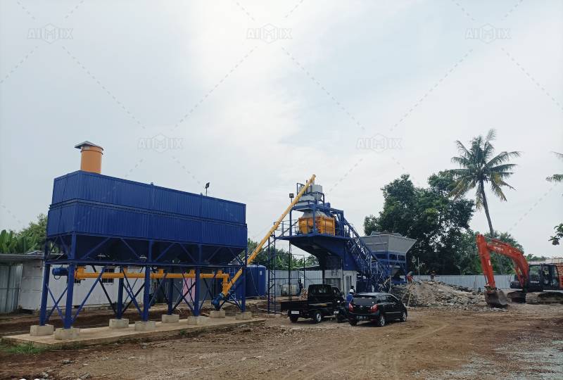 AJY-60 mobile concrete plant price