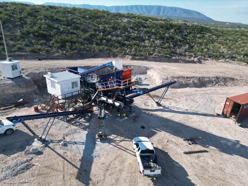 Aggregate Crushing Plant 80 TPH in Mexico