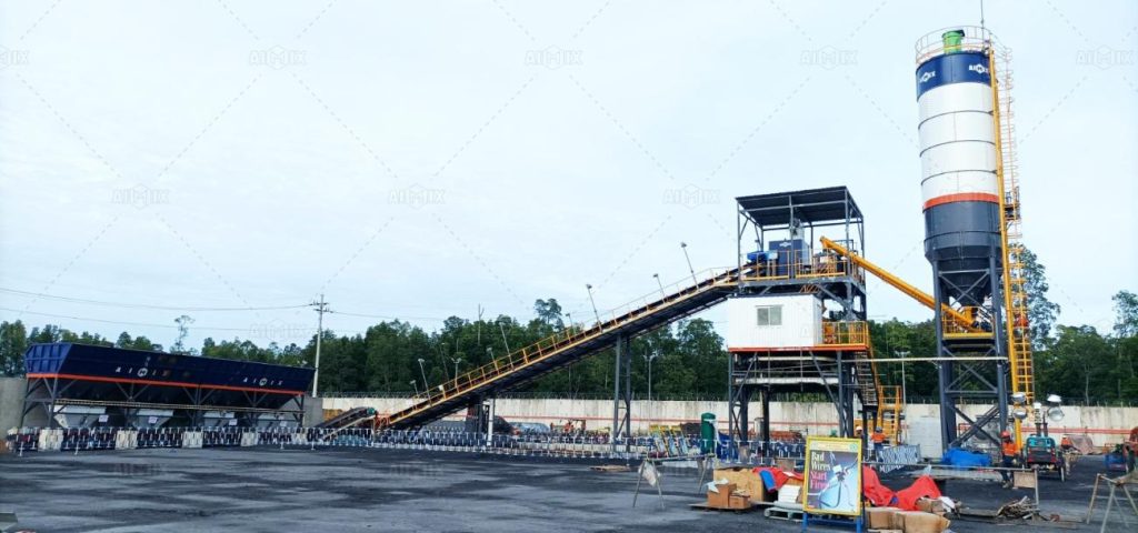 Aimix concrete batching mixing plant