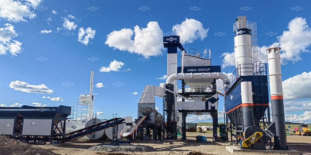 80tph asphalt batching plant for sale in Mongolia