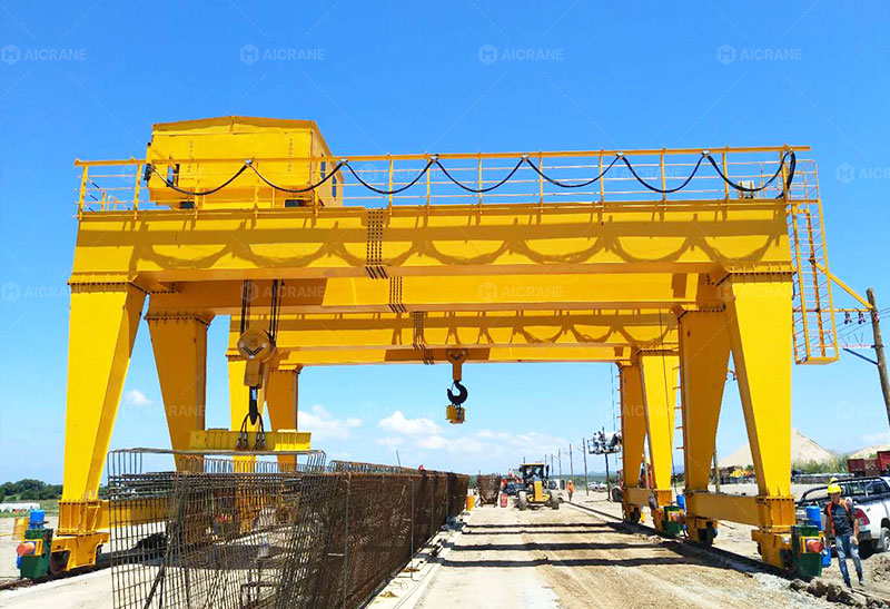 gantry crane in precast yard