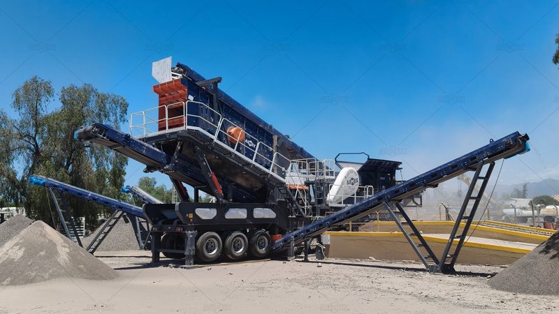 Mobile Granite Rock Crusher